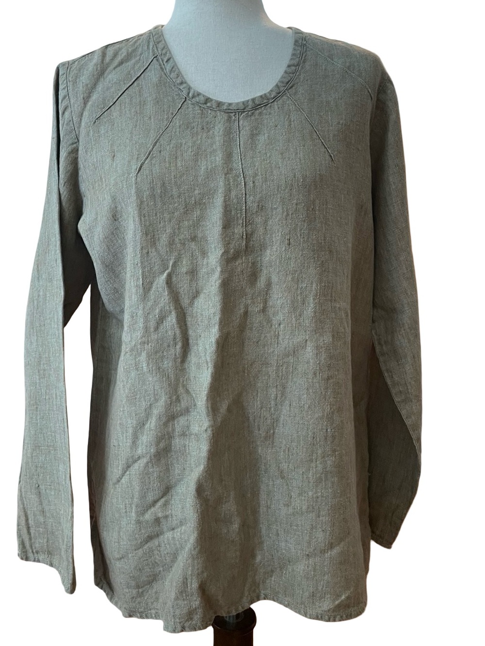 FLAX 100% LINEN TOP